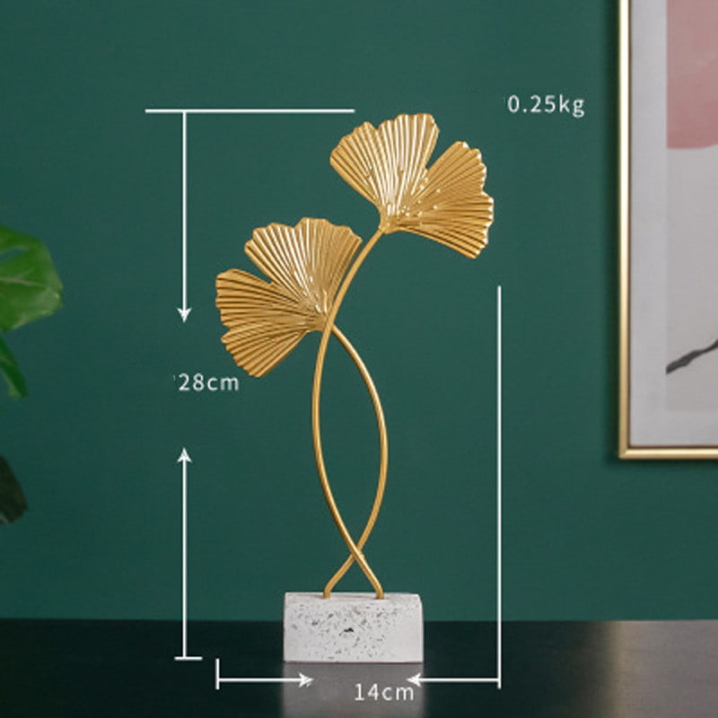 Simple Ginkgo Leaf Ornament