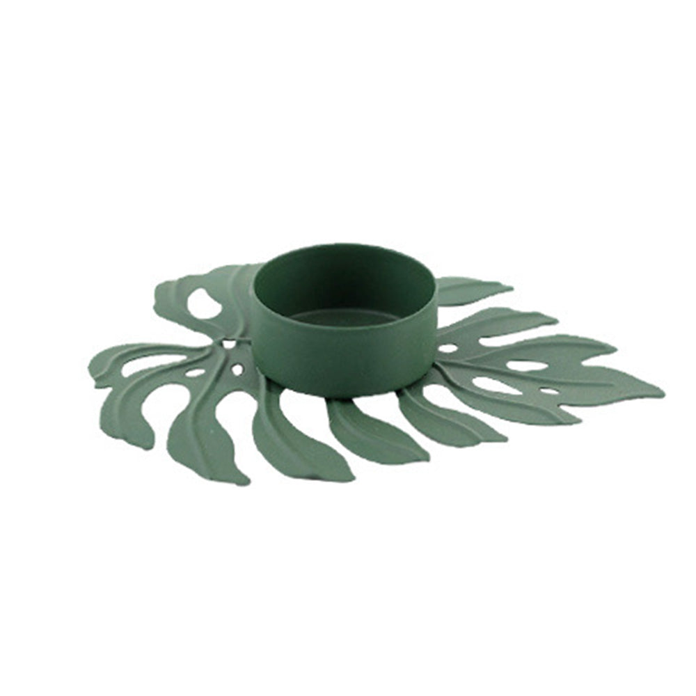 Turtle Leaf Candle Holder